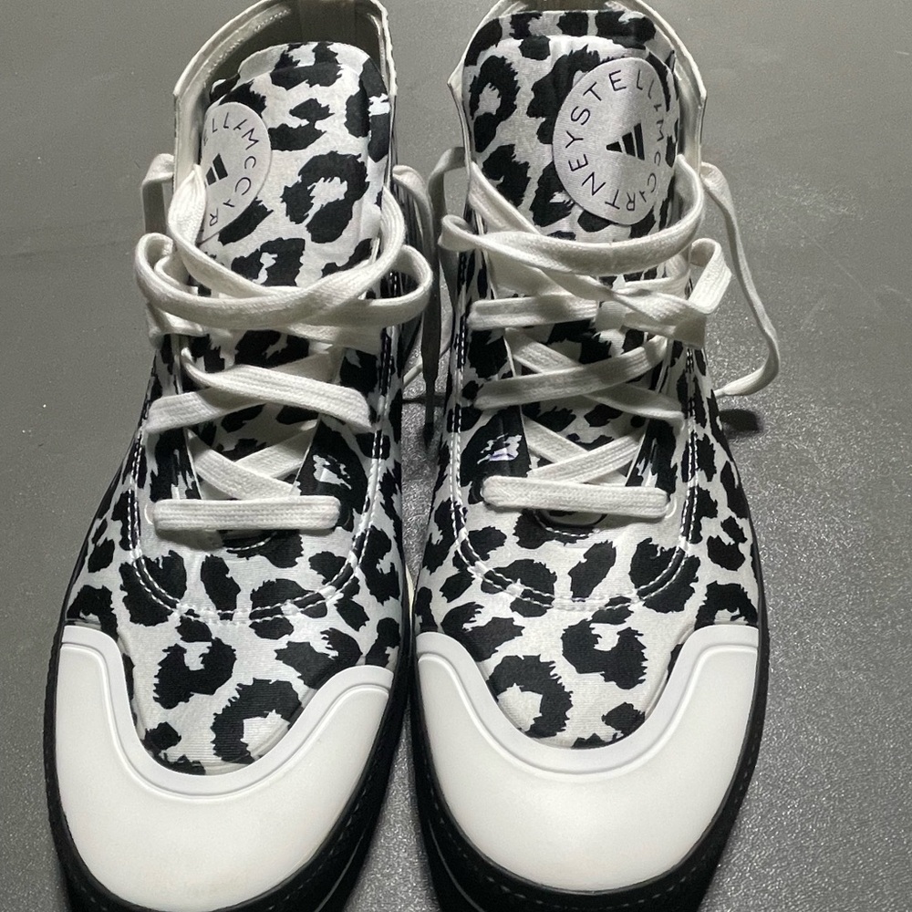 Adidas Stella McCartney women’s Treino leopard print shoes